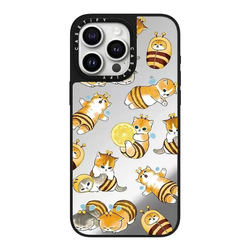 Adorable Orange Cat Pet Design for iPhone 16 pro Max Cartoon Phone Case Collaborative Series Cute Animal Print for Apple Phones Adorable Orange Cat Pet Design for iPhone 16 pro Max Cartoon Phone Case Collaborative Series Cute Animal Print for Apple Phones
